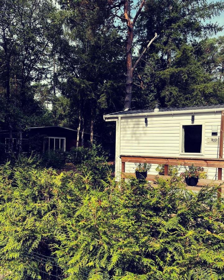 Knus Chalet Midden In De Bossen 넌스피트 외부 사진